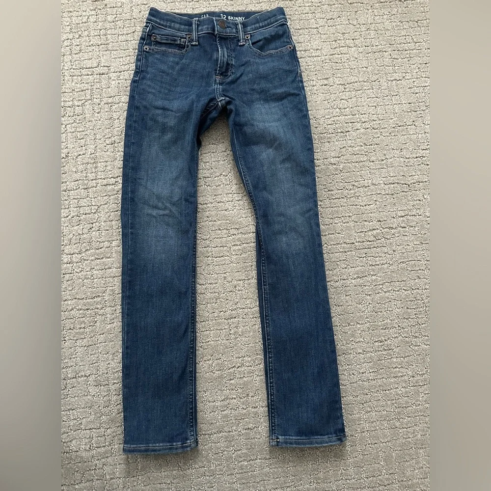 GAP Boys Skinny Fit Indigo Jeans, 12